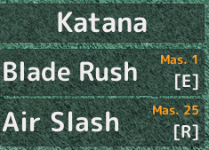 Katana Skills